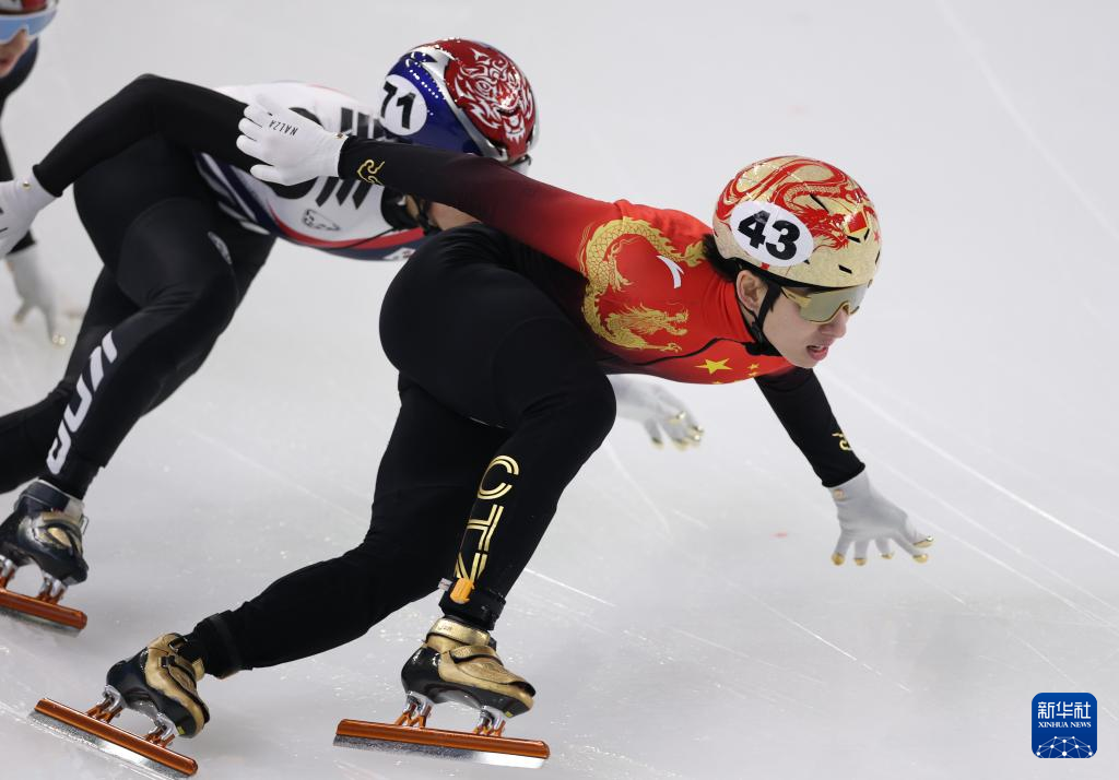 关于短道速滑男子米半决赛，韩国选手强势夺冠的信息